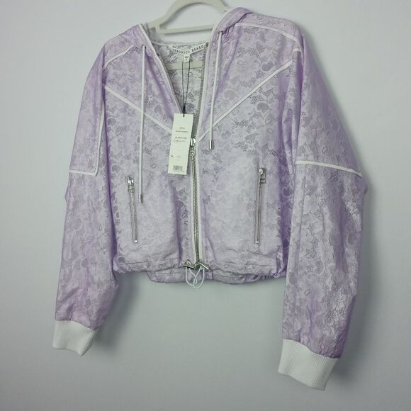 VERONICA BEARD Mya Lace Zip Up Hoodie Size small - Picture 7 of 11